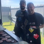 Denis et Jeffrey au gril